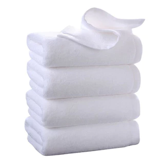 ผ้าเช็ดตัว เกรดโรงแรม ขั้นสูง Cotton 100% ราคาส่ง วัสดุหนาและนุ่ม ขนาด 27x54 นิ้ว (14ปอนด์) ขนาด 30x60 นิ้ว (16ปอนด์)