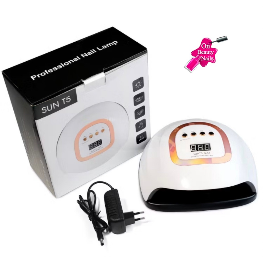 เครื่องอบเล็บ LED Sun 5NT Max กำลังไฟ 220วัตต์ ไฟLED 57 ดวง ครอบคลุมทุกจุด