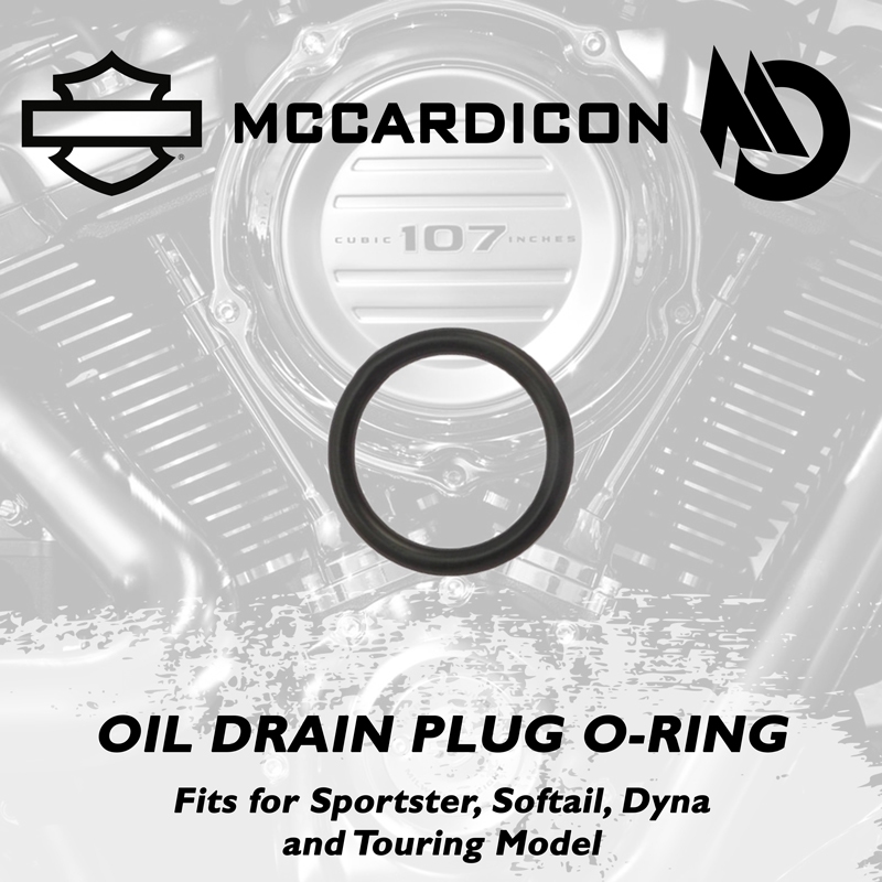 โอริงน็อตถ่ายน้ำมันเครื่อง ไพรมารี่และเกียร์ (Oil Drain Plug O-ring) สำหรับ ฮาเลย์ เดวิดสัน ทุกรุ่น
