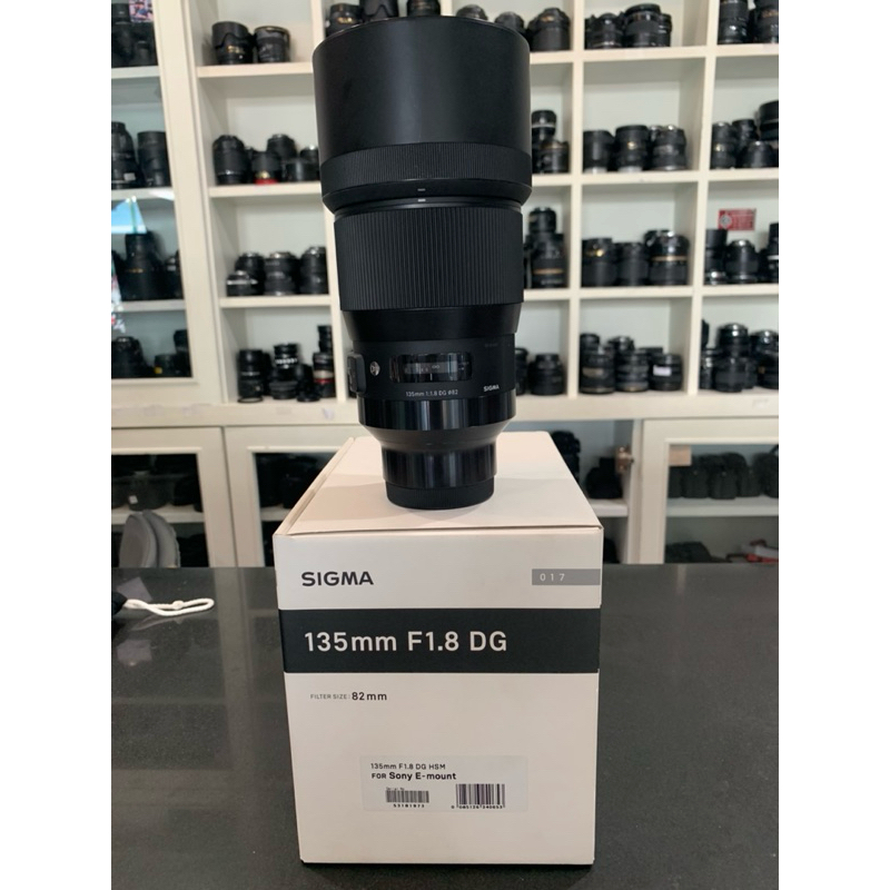 Sigma 135 mm F1.8 DG. ครบกล่อง For sony E-mount