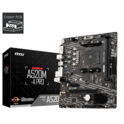 MSI A520M-A PRO ประกัน 3 ปี
