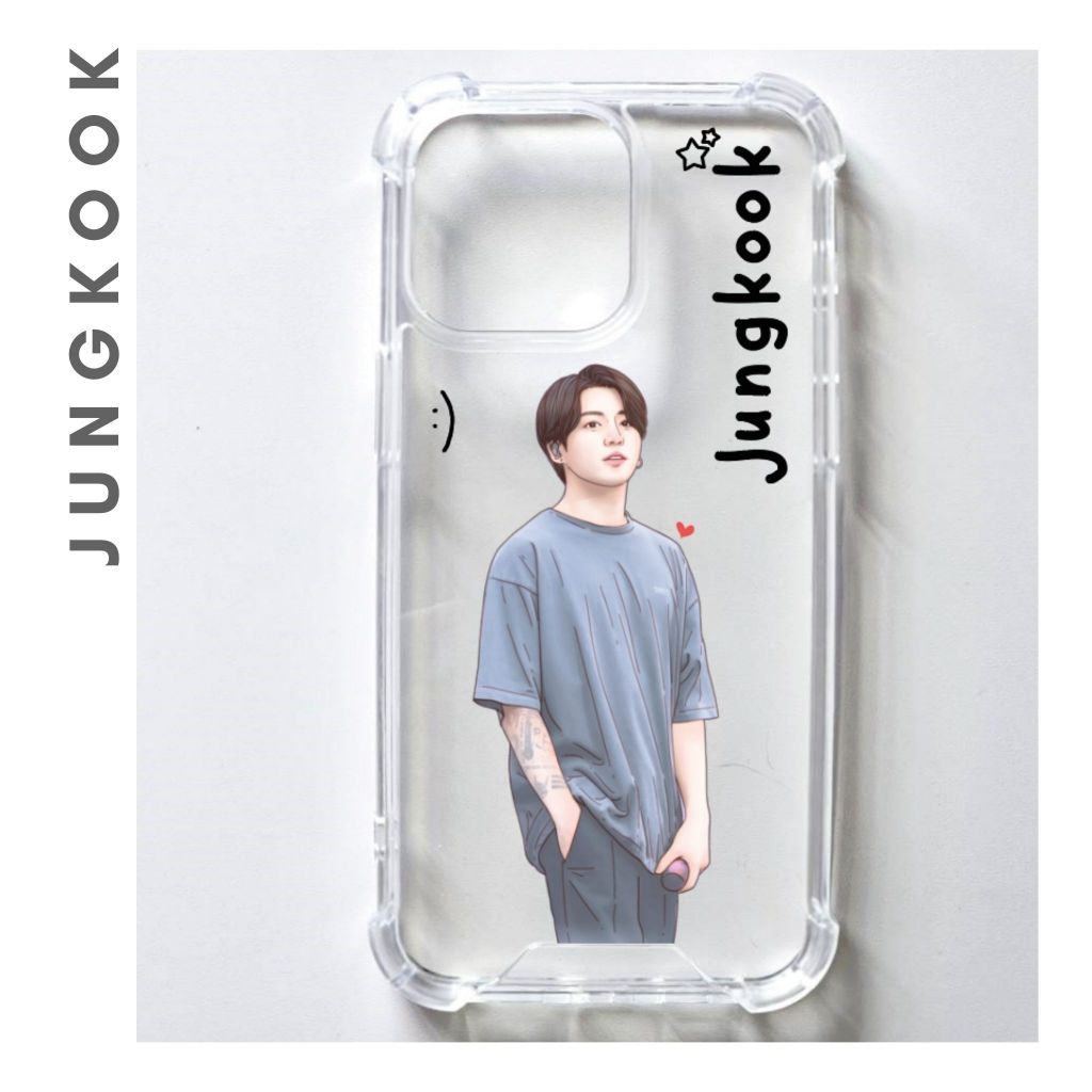 JD3. เคสสกรีนรูปวาด Jungkook : จองกุก : จองกุกบีทีเอส : Jung Kook
