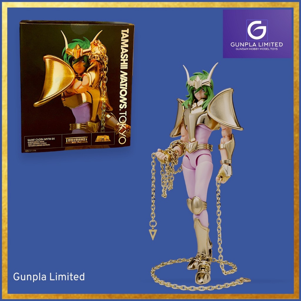 Saint Cloth Myth Ex Andromeda Shun (New Bronze Cloth) Golden Limited Edition