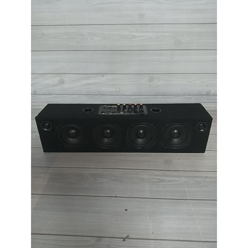 ลำโพงบลูทูธ ชุดซาวด์บาร์ 4 นิ้ว ลั่นทุ่ง สายชิว ร้านกาแฟ - รูปที่ 2