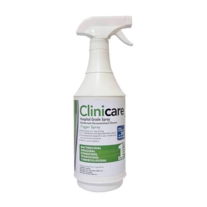 Clinicare Ultra 750 ml. ขวดใหญ่ หัวฉีดสเปรย์ ฆ่าเชื้อ EXP 01/2028