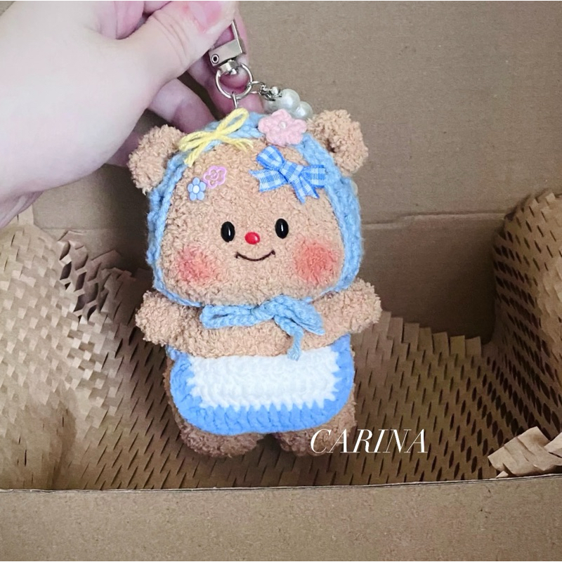 Pre-order หมีเนยถักเต็มตัวน่ารักก