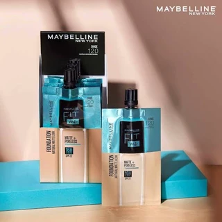 Maybelline Fit Me Matte & Poreless Foundation รองพื้นเมย์เบลลีน ฟิตมี แบบซอง