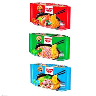 NISSIN นิสชิน อร่อยถึงรส 60 กรัม (แพ็ค10ซอง)