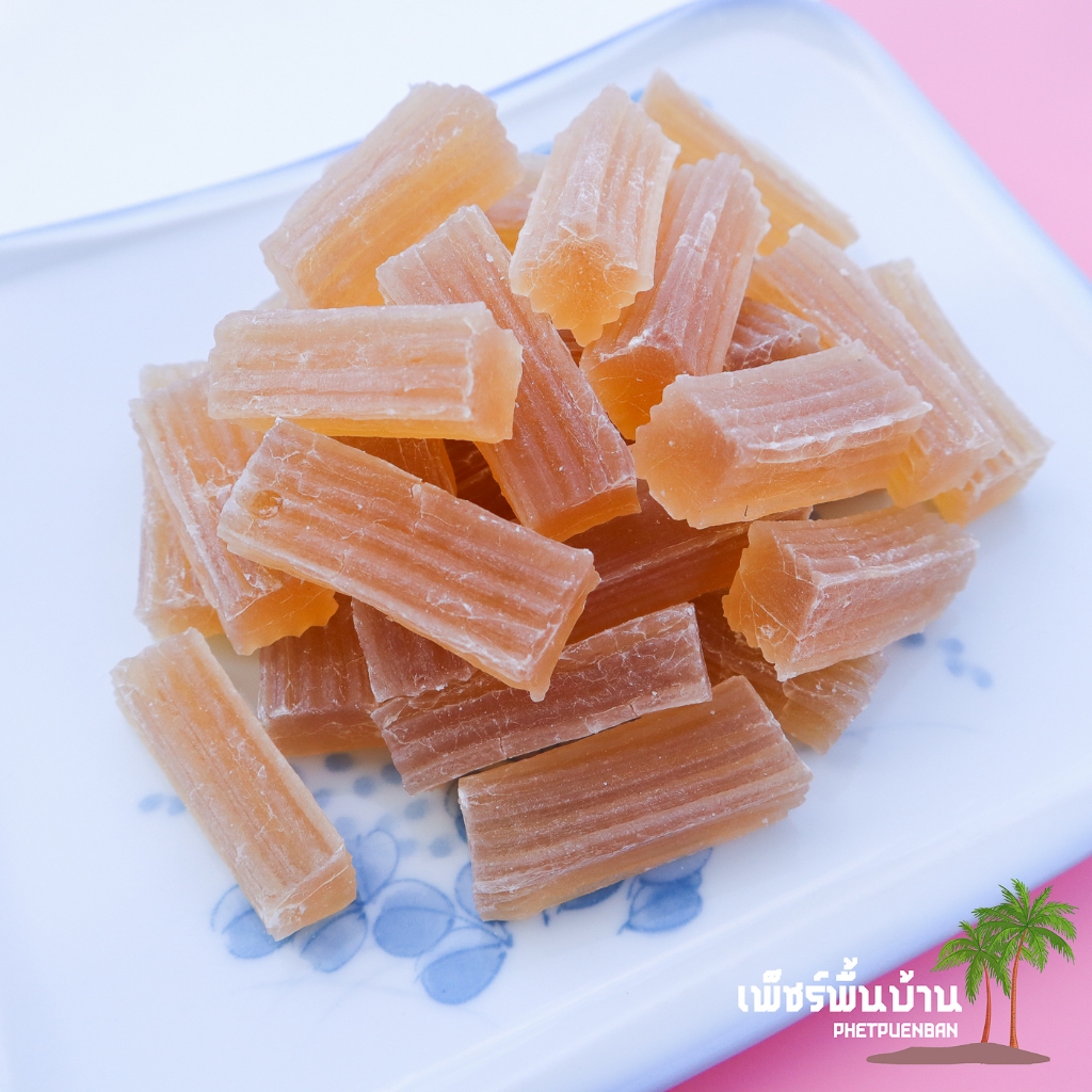 วุ้นกรอบน้ำตาลสด วุ้นกรอบเพชรบุรี สีธรรมชาติ หอมน้ำตาลสด กรุบกรอบ แช่เย็นยิ่งอร่อย