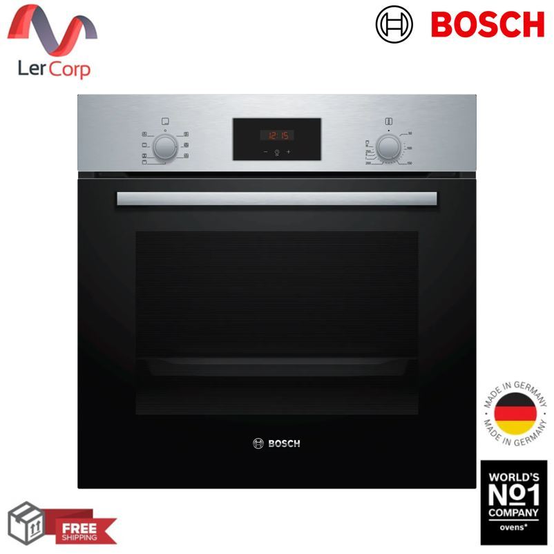 (BOSCH) เตาอบ Built-in Series 2 60 x 60 cm Stainless steel รุ่น HBF113BR0A