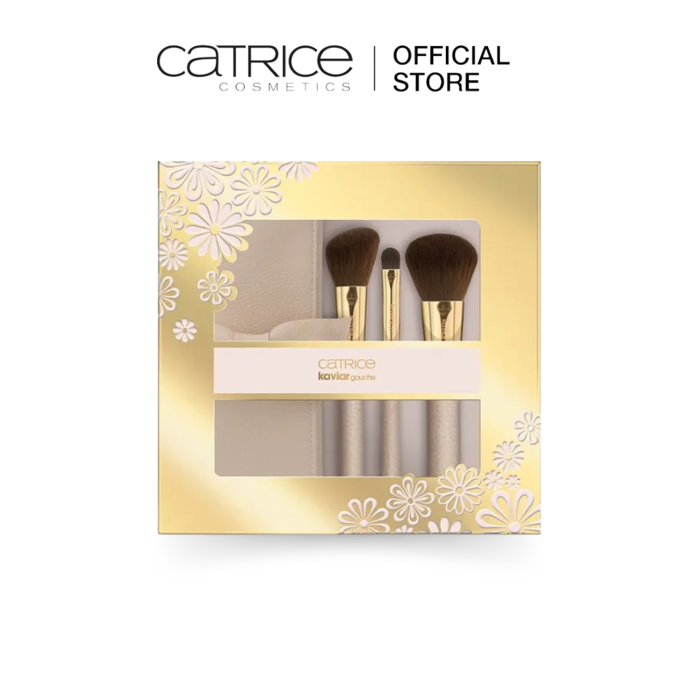 Catrice Kaviar Gauche Brush Set international คาทริซ คาเวียร์ เกาช์บรัชเซ็ต อินเตอร์เนชั่นแนล เครื่องสำอาง แปรงแต่งหน้า