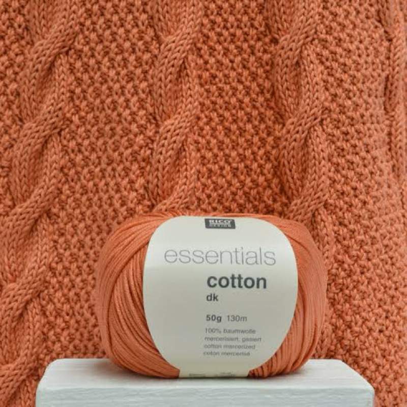 Rico Essentials Cotton DK ไหมถักคอตตอน 100% made in Italy
