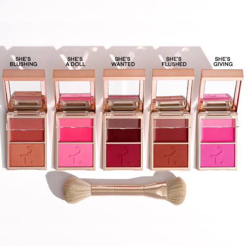 PATRICK TA Major Headlines Double-Take Creme & Powder Blush ป้ายไทย ราคา ถูกที่สุด ดีลบีเคเค