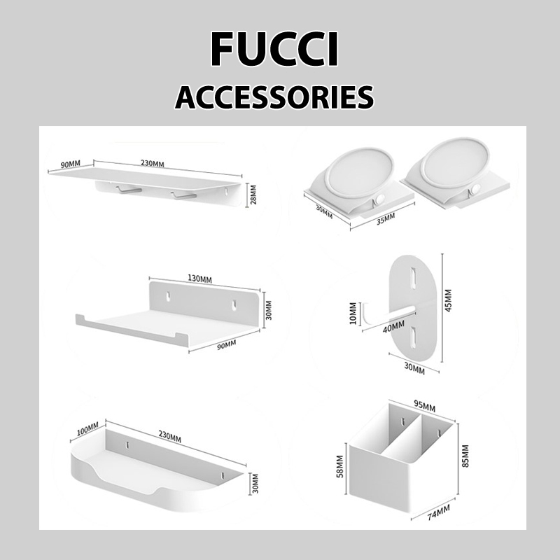 [𝗙𝗨𝗖𝗖𝗜]📚 อุปกรณ์เสริม สำหรับแผ่นบอร์ดเจาะรู Accessories Pegboard