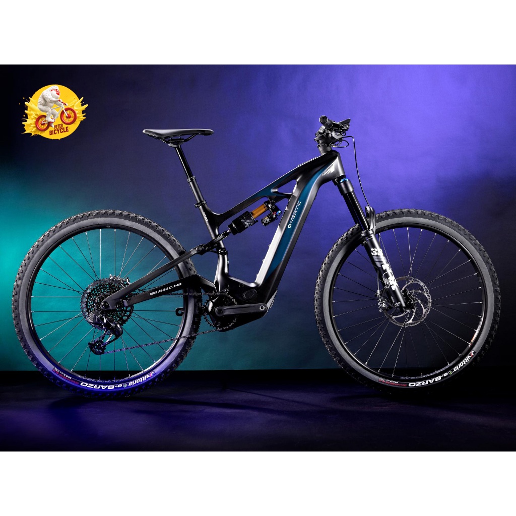 จักรยานไฟฟ้าเสือภูเขา Full-Suspension ยี่ห้อ BIANCHI รุ่น E-Vertic FX-Type Pro 2025 รุ่นใหม่ล่าสุด ม