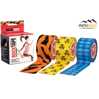 ROCKTAPE KINESIOLOGY TAPE เทปพยุงกล้ามเนื้อ ลดปวด และลดการบาดเจ็บของกล้ามเนื้อ ทำให้กล้ามเนื้อที่บาดเจ็บฟื้นฟูเร็วขึ้น