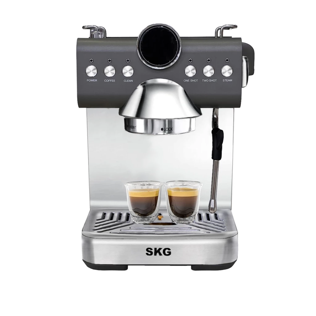 SKG เครื่องชงกาแฟสด รุ่น SK-1218 ก้านชงขนาด 58 มิล (ตั้งเวลาชงกาแฟได้) thumbnail 3