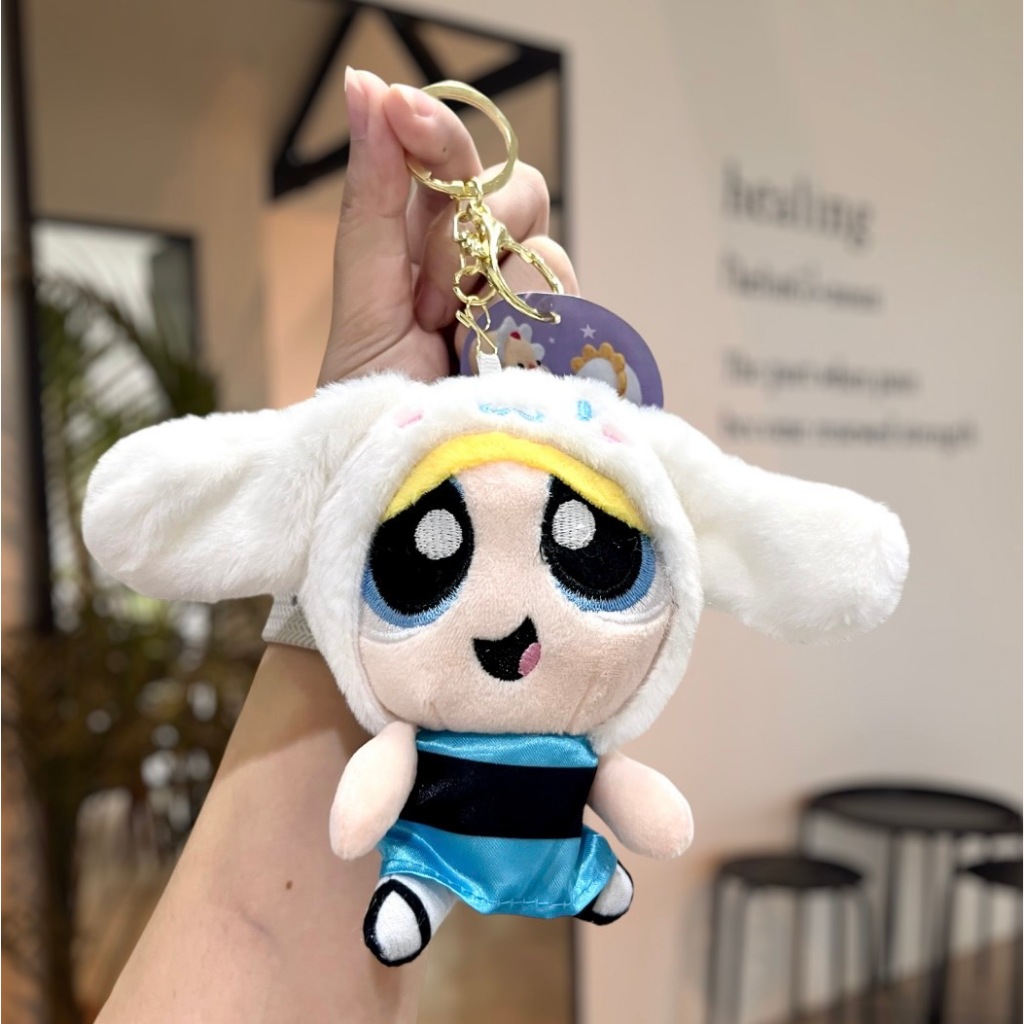YS242 พวงกุญแจ The Powerpuff Girls ครายเบบี้ น่ารักๆ ห้อยกระเป๋า เหมาะสำหรับของขวัญ