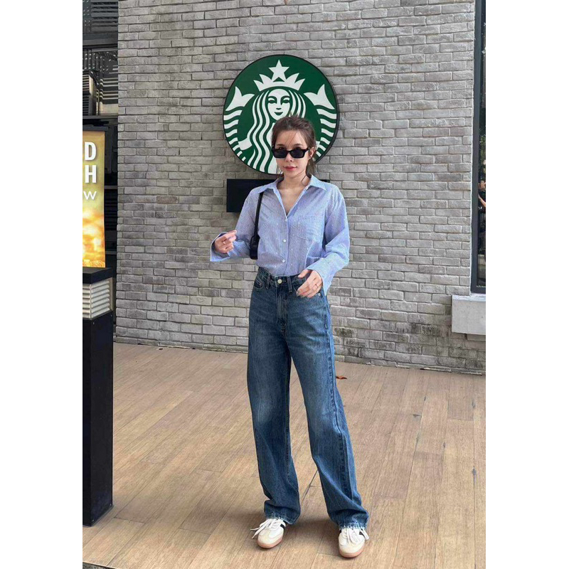 VIPH - MABEL JEANS กระบอกใหญ่ VP102