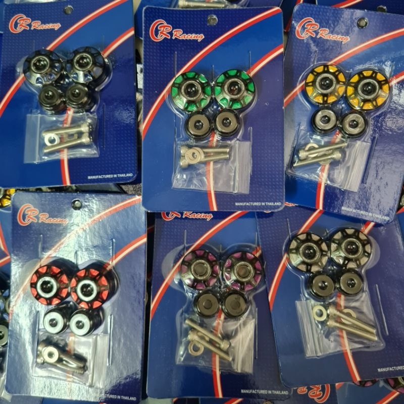 จุกปลายแฮนด์ CR Racing ใส่ได้ทุกรุ่น พร้อมชุดแปลง ใส่ Giorno Lead Wave Forza Xmax Pcx