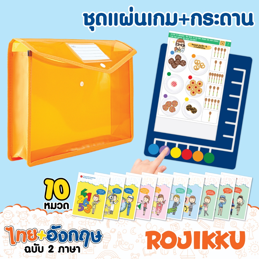 Logic game เกมแนวสาธิต 400 เกม ฝึกตรรกะ IQ ความเป็นเหตุผล โลจิกโค โรจิกคุ (Rojikku) KP