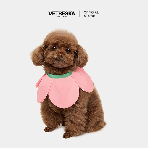 [สินค้าพร้อมส่ง] VETRESKA คอลล่าดอกไม้ Flora Pet Bib [VPFLOR0007]