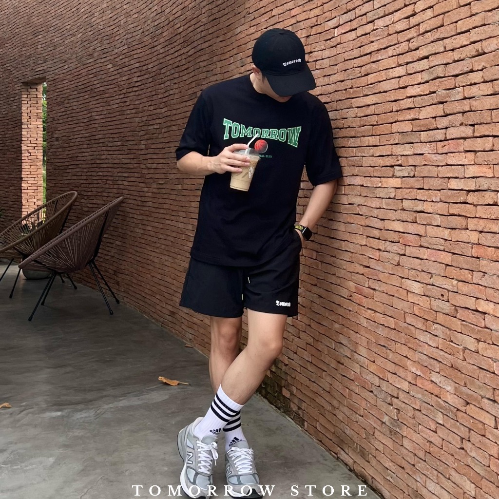 TOMORROW- เสื้อOVERSIZE/C20 รุ่น T-4006  BASKETBALL CLUB