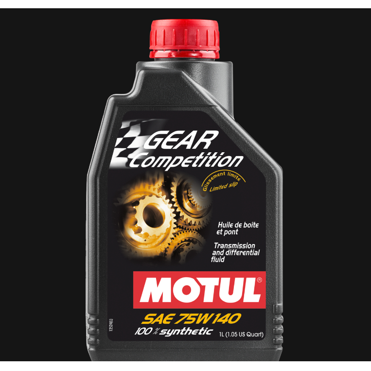 ของแท้   MOTUL GEAR COMPETITION 75W-140 น้ำมันเกียร์สังเคราะห์ 100% สำหรับรถแข่ง