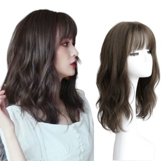 แผ่นปิดผมบางไหมเกาหลีลอนมาม่าร้านฟ้าใสวิกผม รหัส 160708 สินค…