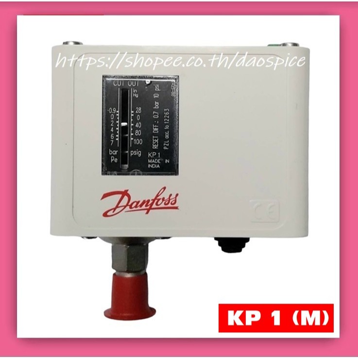 KP1 (MANUAL) 060-1103 Pressure Switch Danfoss