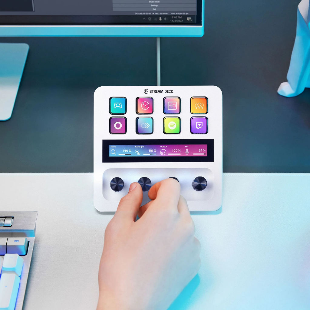 Elgato Stream Deck Plus อุปกรณ์สตรีมมิ่ง