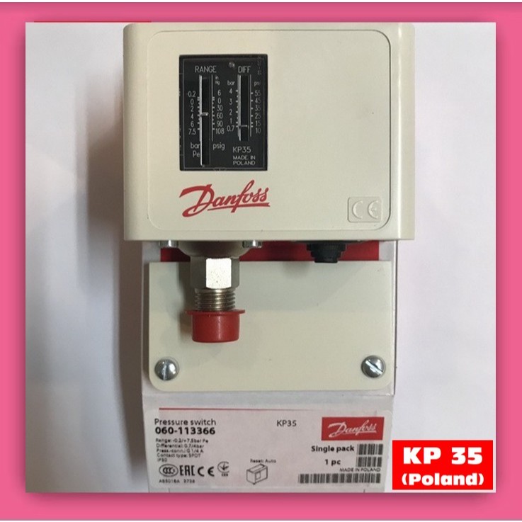 KP35 *Poland* 060-113366 Pressure Switch Danfoss