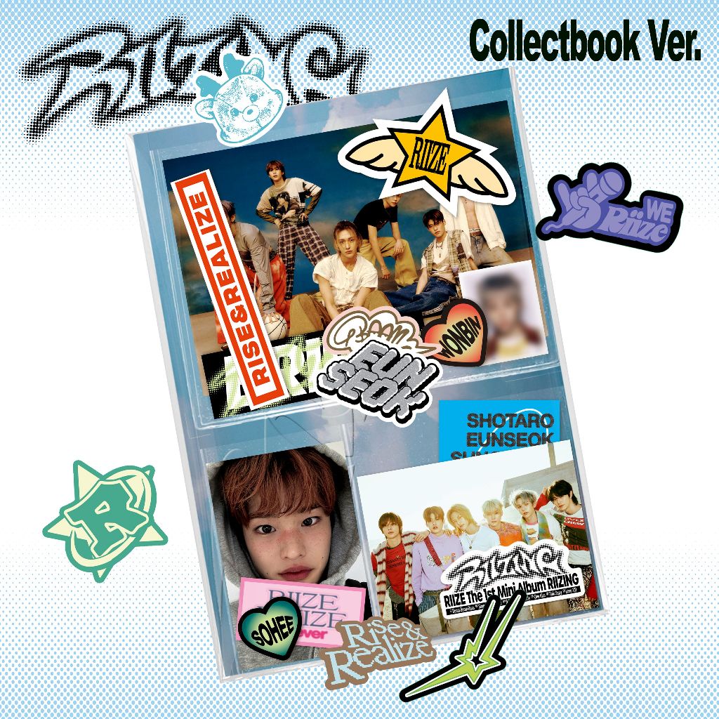 RIIZE - The 1st Mini Album ‘RIIZING’ - Collect Book Ver.