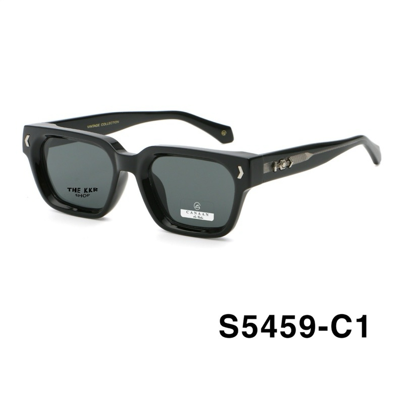 CANAAN Sunglasses แว่นกันแดด สไตล์วินเทจ S5459 ป้องกันแสงแดดถนอมสายตา ใส่ได้ทุกโอกาส วัสดุพรีเมี่ยมใช้งานระยะยาว รูปที่ 7