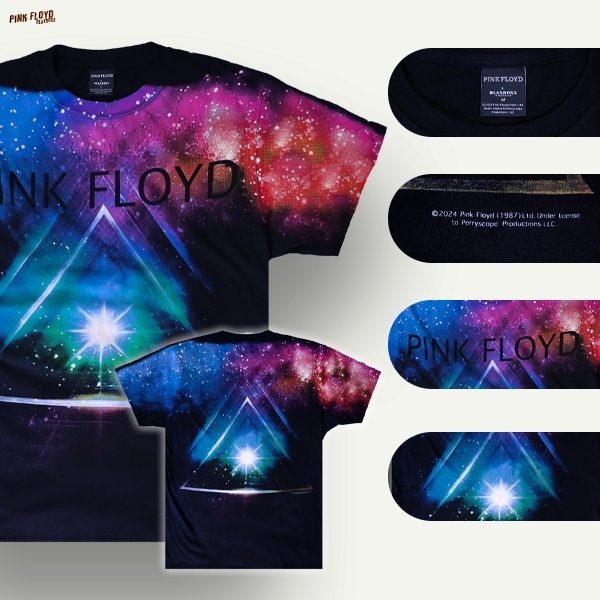 BLAXROXX | PINK FLOYD | [PF0005-OVP] | เสื้อวง OVP สีจม | สกรีนลายคมชัด ไม่หลุดลอก | Cotton100%