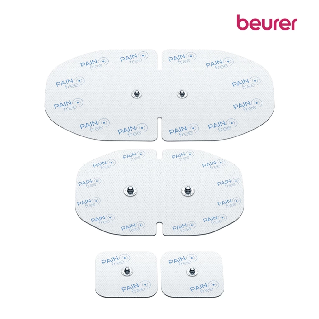 Beurer อะไหล่แผ่นอิเล็กโทรด สำหรับใช้กับเครื่องนวดกระตุ้นไฟฟ้า รุ่น EM70