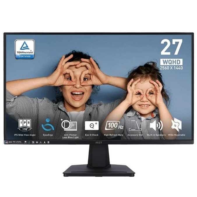 MSI PRO MP275Q BLACK MONITOR