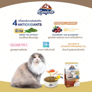 Kaniva Senior Care 7+ Formula 1.3 KG. อาหารแมว สูตรสำหรับแมวสูงวัย อายุ 7 ปีขึ้นไป