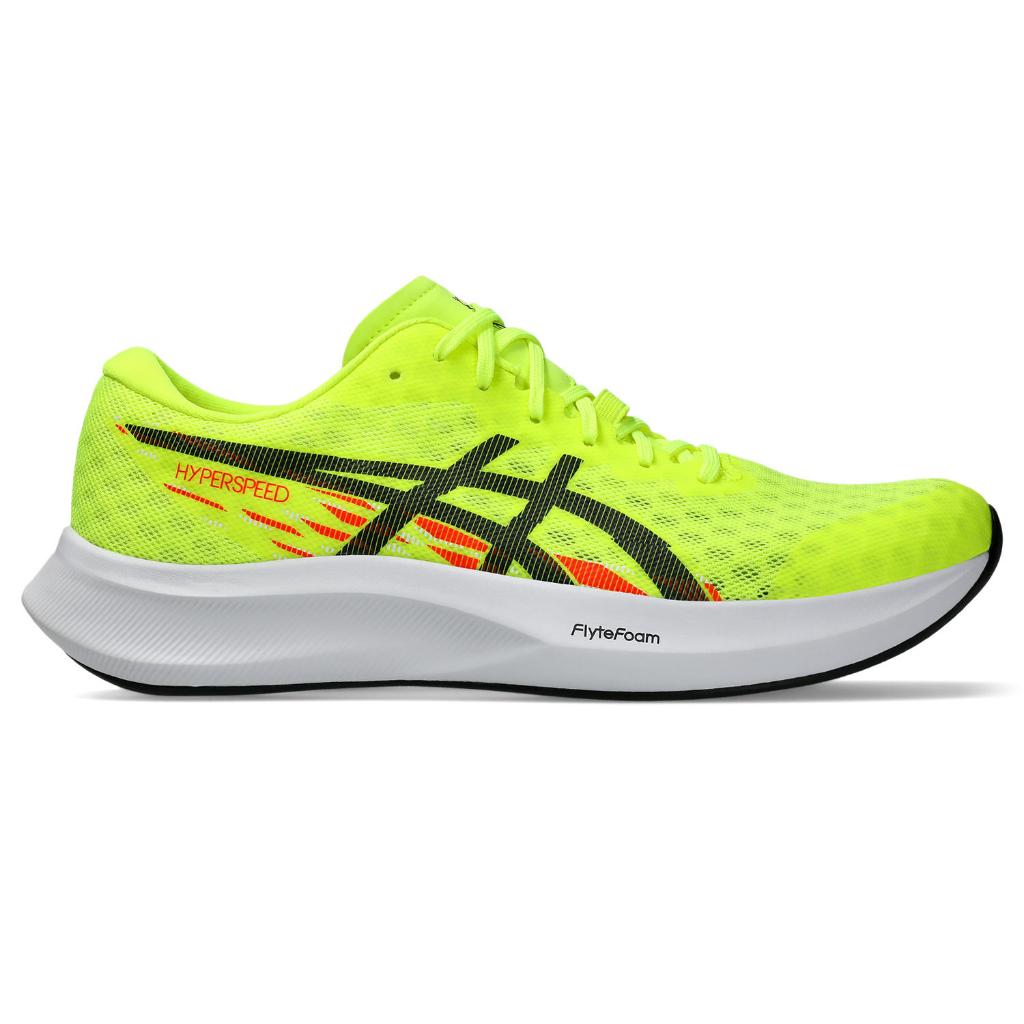 ASICS : HYPER SPEED 4 MEN RUNNING ผู้ชาย รองเท้าวิ่ง ของแท้ หน้ากว้าง 2E SAFETY YELLOW/BLACK