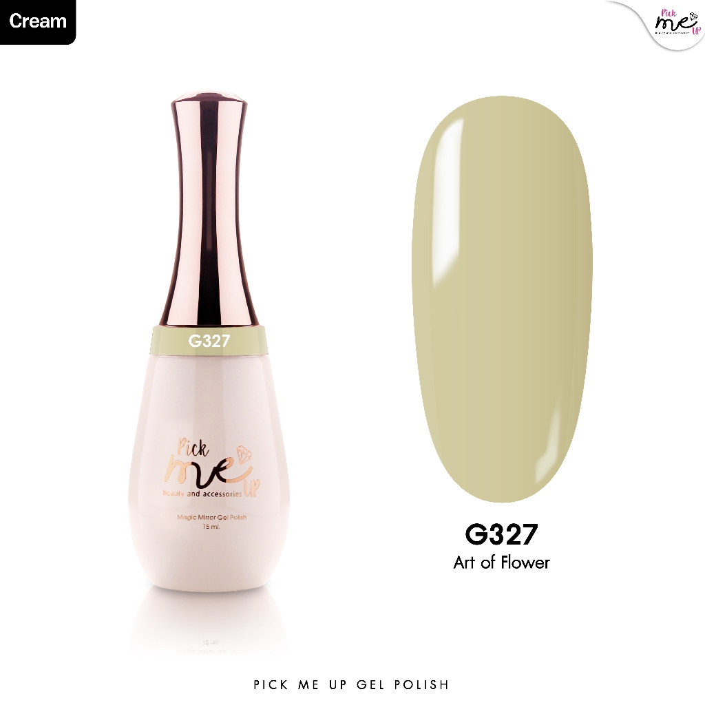 สีเจลทาเล็บ  Pick Me Up G327 Art of Flower 15ml