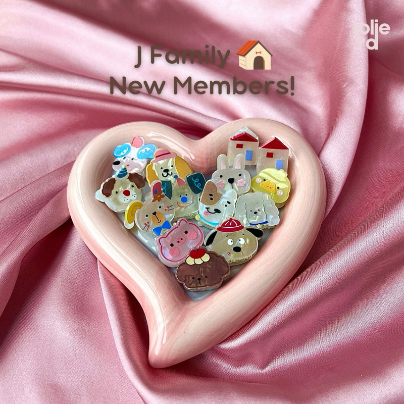 jolie.rd | (+7 New Members! ) J Family Hair clips กิ๊บติดผมแบบคลิป (14 types)