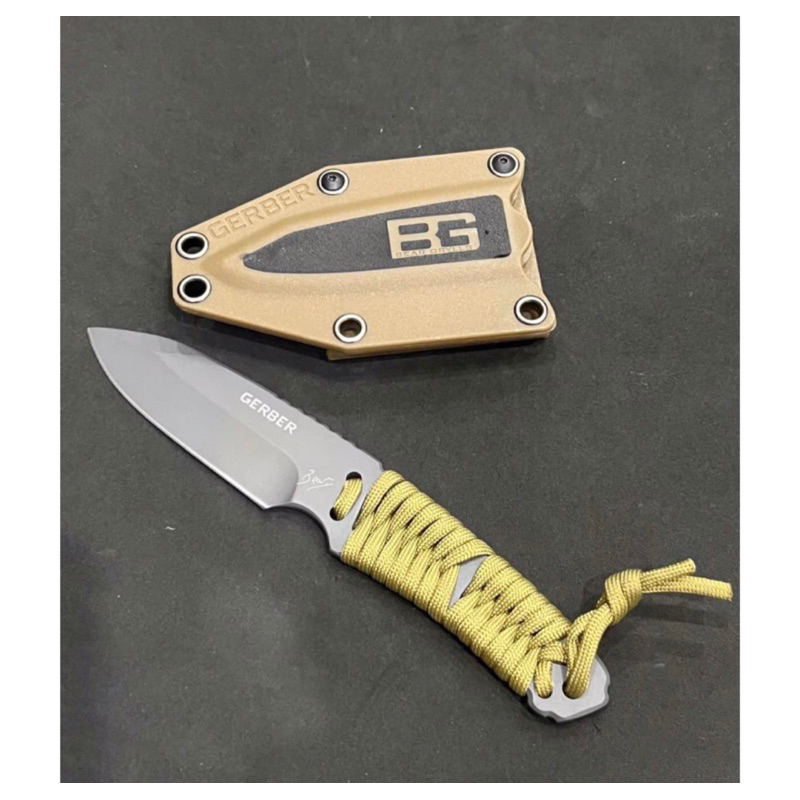 มีดเดินป่า GB PARACORO KNIFE มีดพกพาแคมป์ปิ้ง รูปที่ 4
