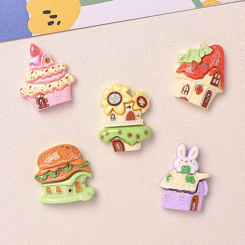 เรซิ่นdiy บ้าน 5 แบบ (ราคาเฉพาะเรซิ่น)