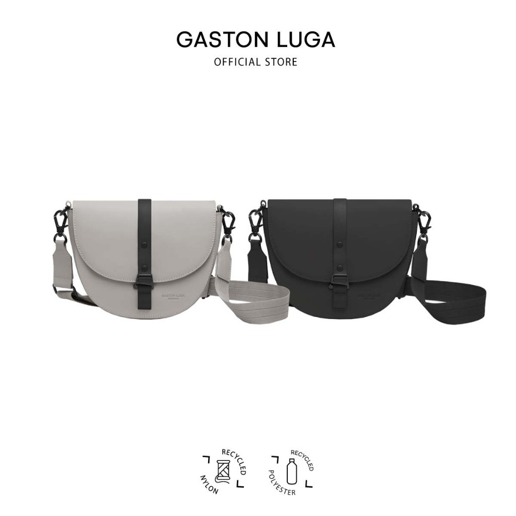 GASTON LUGA  รุ่น Splash Moon Crossbody กระเป๋าสะพายข้าง กันน้ำ