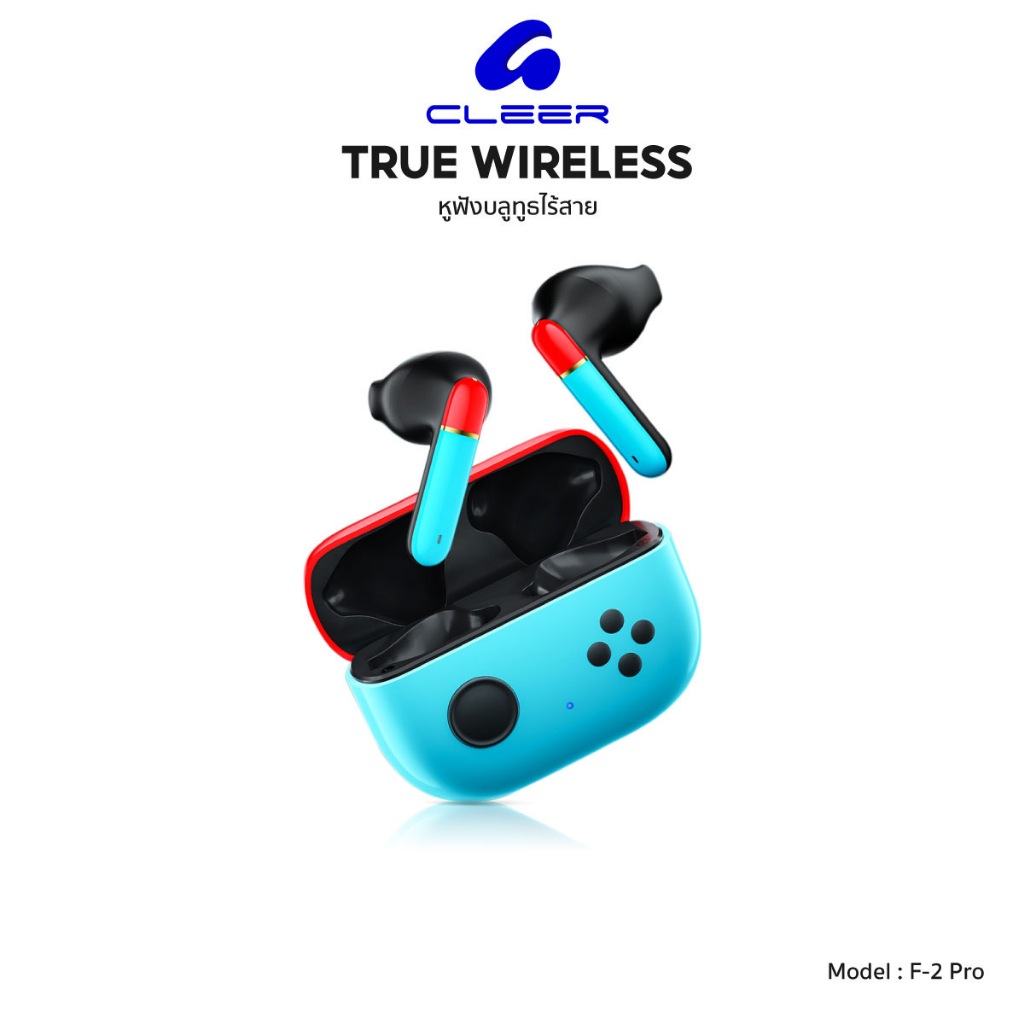 Cleer หูฟังบลูทูธไร้สาย ลดเสียงรบกวน หูฟังกีฬา Wireless Bluetooth 5.3 พร้อมไมโครโฟน หูฟังสเตอริโอ