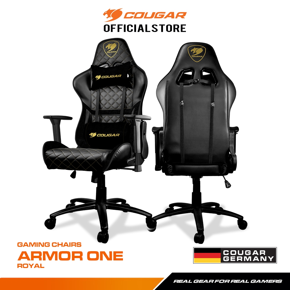 COUGAR ARMOR ONE ROYAL : Gaming Chair เก้าอี้เกมมิ่ง เก้าอี้เล่นเกม รับได้ 120 กก. ประกัน 1 ปี