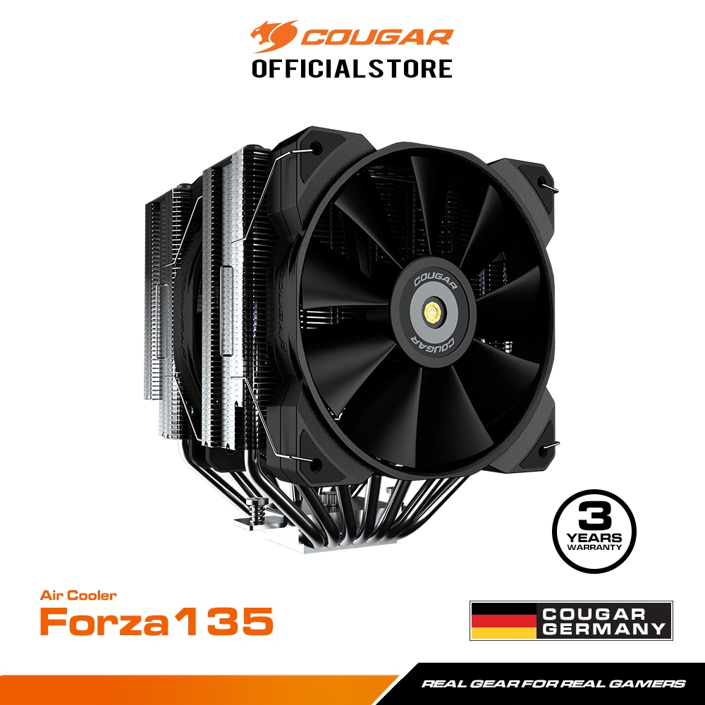 พัดลมระบายความร้อน CPU Air Cooler COUGAR - FORZA 135 (รับประกัน3ปี)