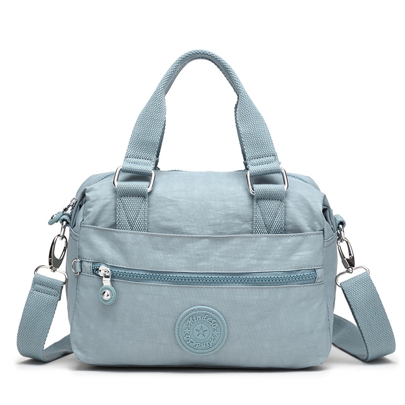 MINDESA-พร้อมส่ง กระเป๋าสะพายข้าง/ถือ สะพายไหล่ แฟชั่น รุ่นใหม่2024 ผู้หญิง เกรดพรีเมี่ยม ผ้าไนลอน กันน้ำ100% รุ่น-8515