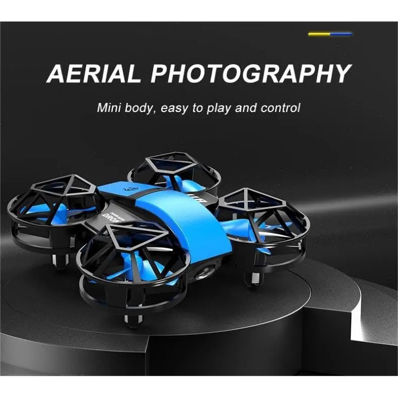 โดรนจิ๋วบังคับวิทยุ VV880-92 DRONE ระบบ4CH2.4GHz(ไม่มีกล้อง)มีไฟบินล็อคความสูง แบตเตอรี่ชาร์จอุปกรณ์พร้อมเล่น