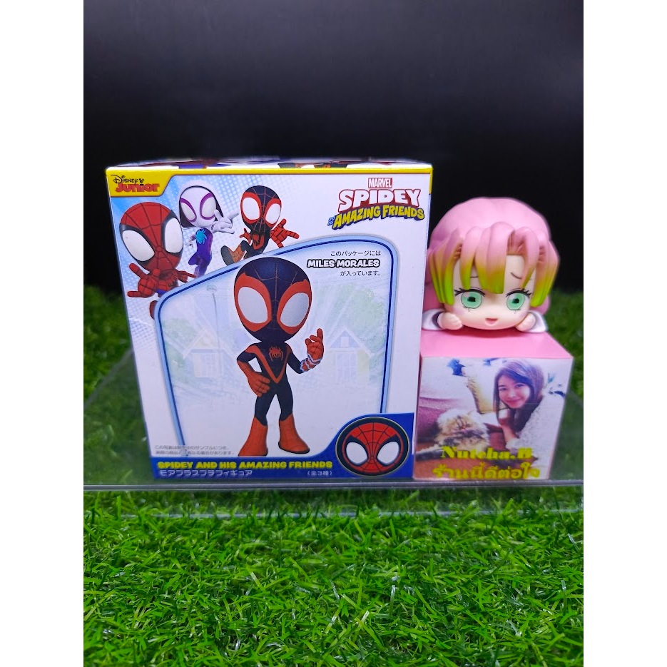 (ของแท้ หายากมาก) สไปเดอร์-แมน ไมล์ โมราเลส Spider-Man Miles Morales Marvel Sega Mini Figure